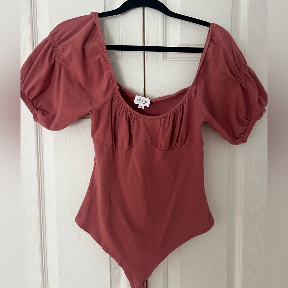Lelis Puff Sleeve Bodysuit